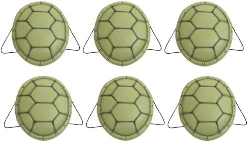 TOYANDONA Turtle Shell Ninja Costume for Kids 6PCS Halloween Accessories