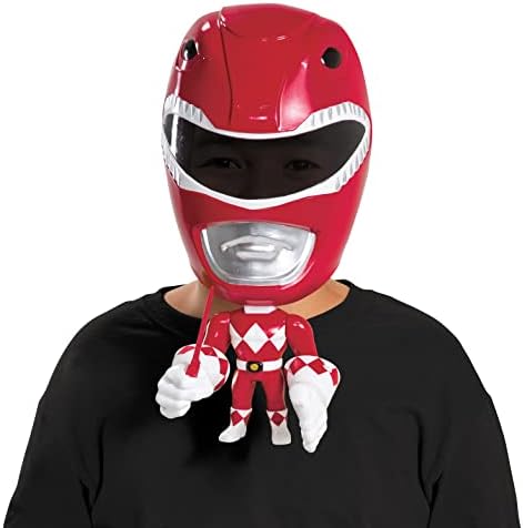 Disguise Red Ranger Mega Mask for Kids