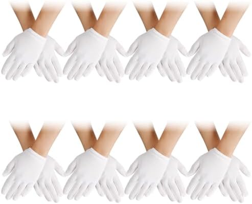 Adorable White Gloves for Kids Perfect for Parties Events