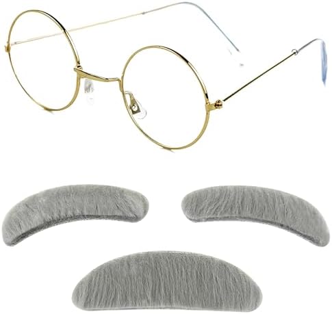 4Es Novelty 100 Days of School Glasses for Kids