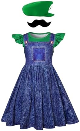Super Bros Princess Costume Girls Work