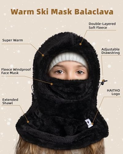 High-Quality Kids Ski Mask Balaclava for Winter