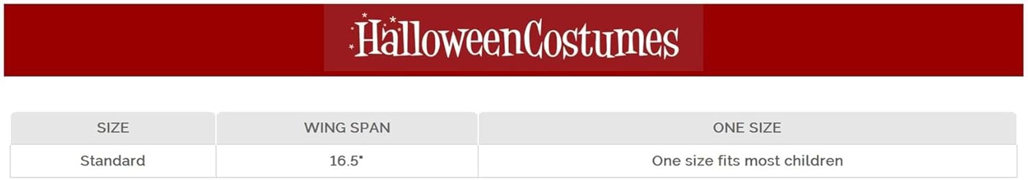 Fun Costumes - Fairy Wings Girls Costume Overalls