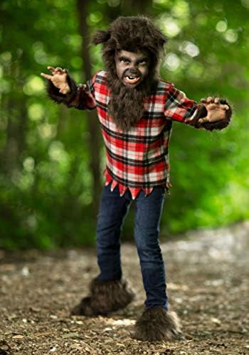Fierce Werewolf Costume for Kids Halloween Transformation