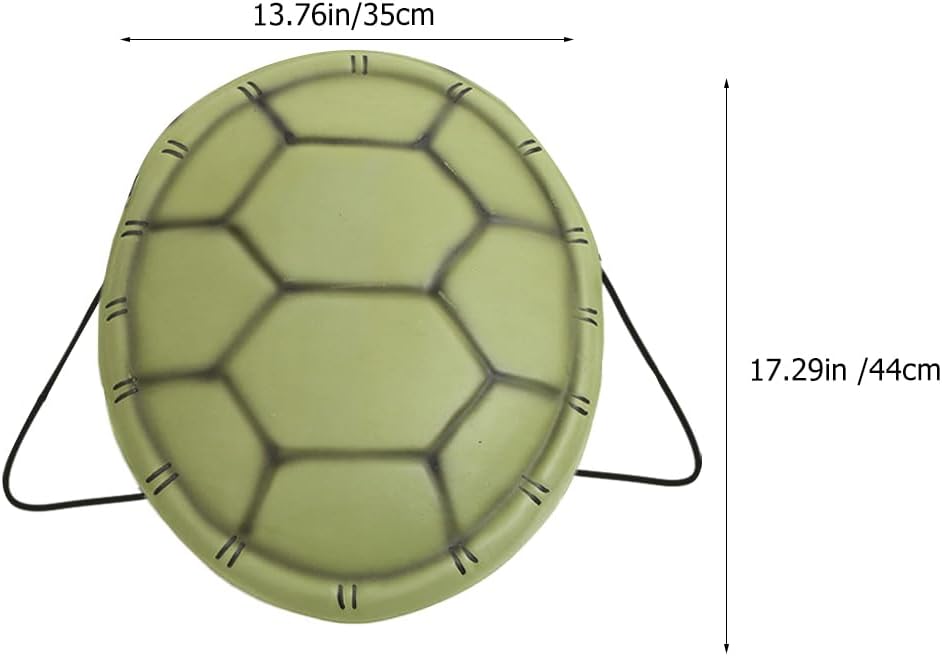 TOYANDONA Turtle Shell Ninja Costume for Kids 6PCS Halloween Accessories