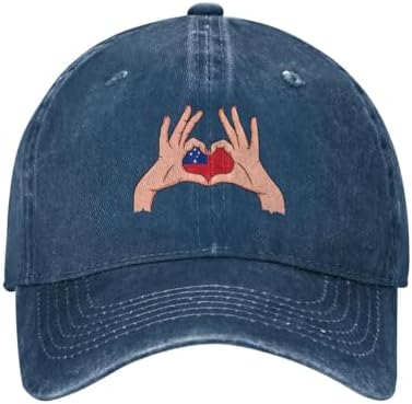 Holding Love in Your Hands Flag of Samoa Baseball Cap