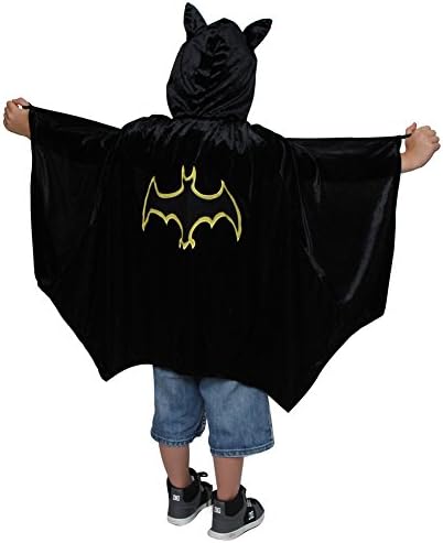 Make Believe - Halloween Costume for Girls - Black Bat Cloak