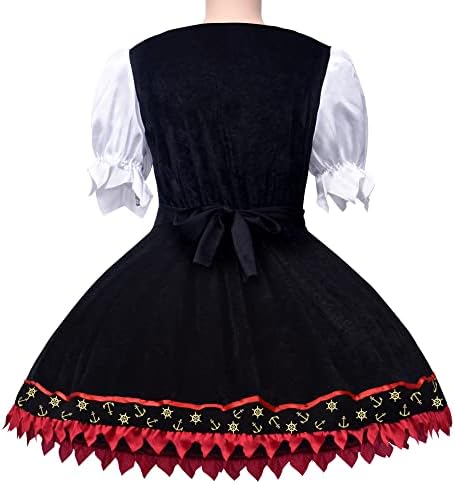 ZZIHA Girls Pirate Costume Set