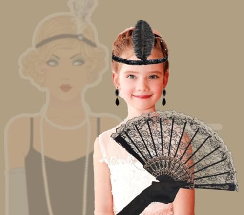 Tahonuss 1920s Flapper Accessories for Girls