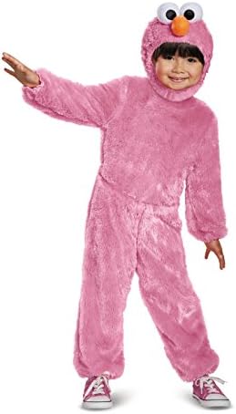 Disguise Elmo Comfy Fur Costume Pink - Ready to Play