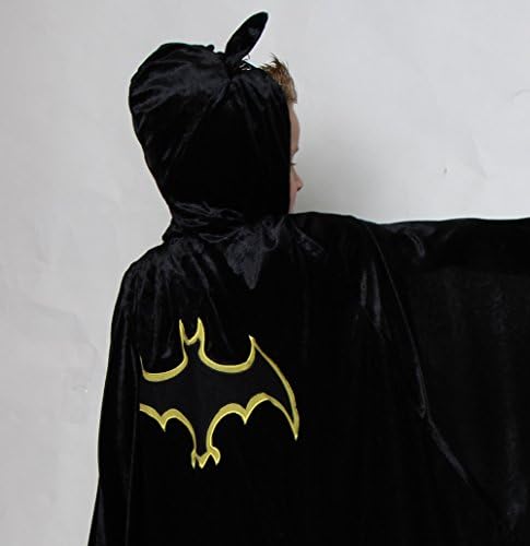 Make Believe - Halloween Costume for Girls - Black Bat Cloak