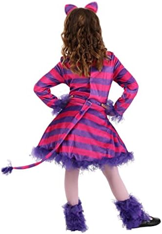 Mischievous Cheshire Cat Costume for Girls