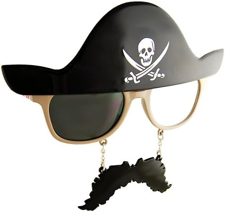 Sun-Staches Pirate Sunglasses Shark Tank-tested Party Favor