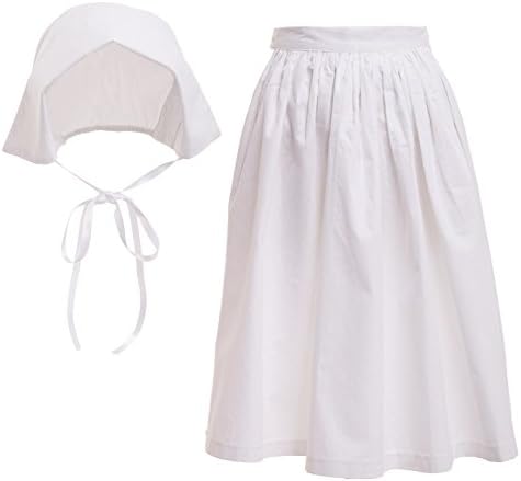 GRACEART Kids Colonial Apron Costume