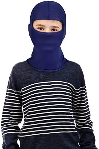 Geyoga 6-Piece Ski Mask Kids Balaclava Winter Face Covering