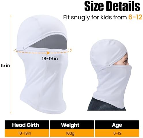 Kids Balaclava Ski Mask Scarf