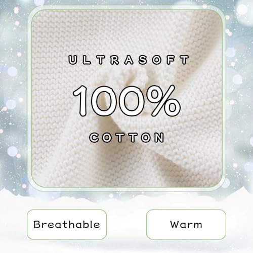 Peecabe Baby Boys and Girls Knitted Woolen Scarf
