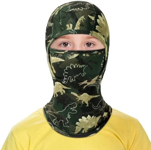 Dinosaurs Balaclava Ski Face Warmer for Kids