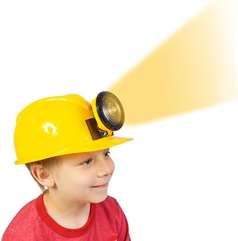 Tigerdoe Costume Miner Hat - Fun Construction Accessories for Kids