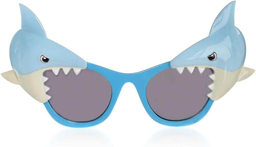 Shark Fun Sunglasses Perfect for Kids Parties Play