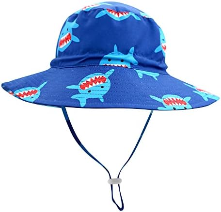 Home Prefer UPF 50 Wide Brim Kids Sun Protection Hat