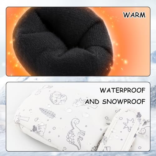Duoyeree Waterproof Kids Gloves for Winter Snow Skiing 1