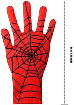 Halloween Spider Web Gloves Spider costume for Kids Babies Homecoming masquerade