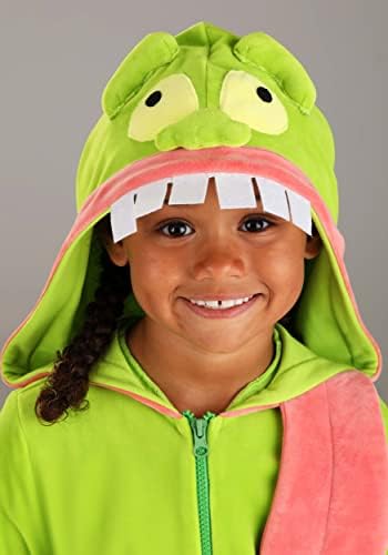 Kids Ghostbusters Slimer Costume Hoodie for Halloween