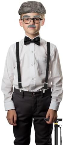 Patemby Old Man Costume for Kids Kids Costume Set