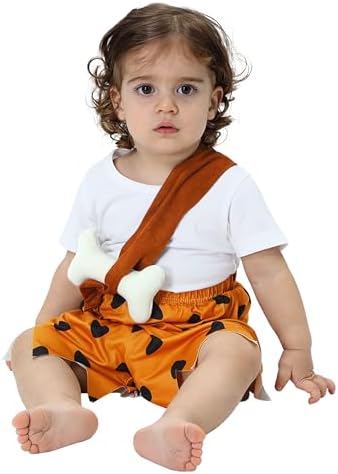 Halloween Kids Costume - Brown Shorts Green Shirt Set