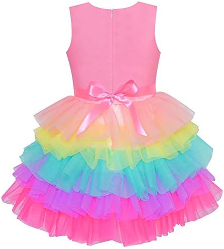 Sunny Fashion Girls Dress Unicorn Party Tulle Dress