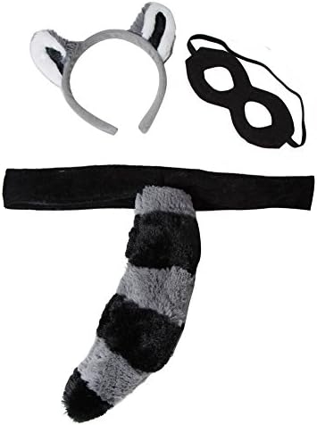Sparkle and Style Kids Plush Farm Tail Costume Set
