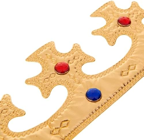 Regal Gold King Crown Royal Party Accessories for Boys Girls