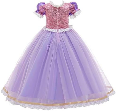 MYRISAM Sofia The First Rapunzel Princess Halloween Costume Dress
