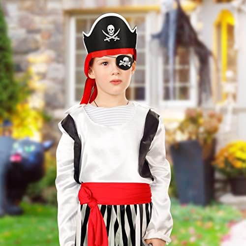Vicenpal Pirate Costume Accessories Set for Kids Halloween