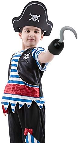 Skeleteen Captain Hook Hand Hook for Kids