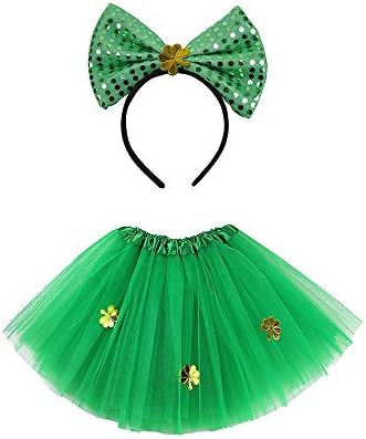 St Patricks Day Shamrock Tutu Set