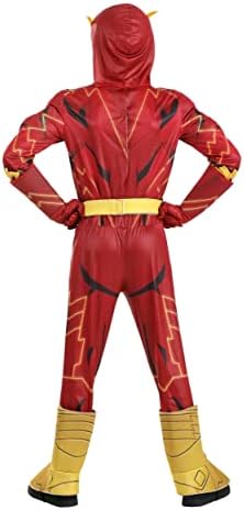Deluxe Red Superhero Costume for Kids Movie Comic Cosplay