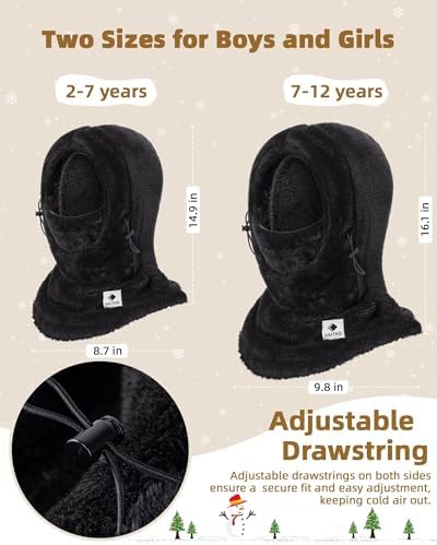 High-Quality Kids Ski Mask Balaclava for Winter