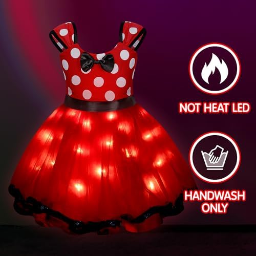 Light-Up Magic Girls Dress Up Costume Halloween Birthday Party