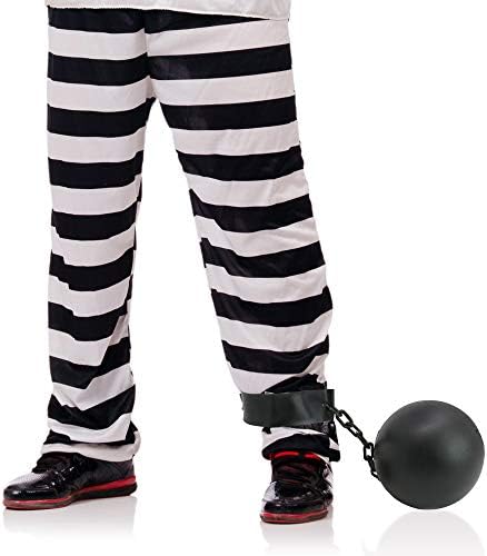 Skeleteen Prisoner Ball Chain Costume Accessory - 1 Piece Fun Halloween Party Costume