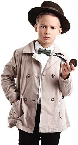 Skeleteen Fake Pipe costume - Tobacco Wood Pipe for Boys