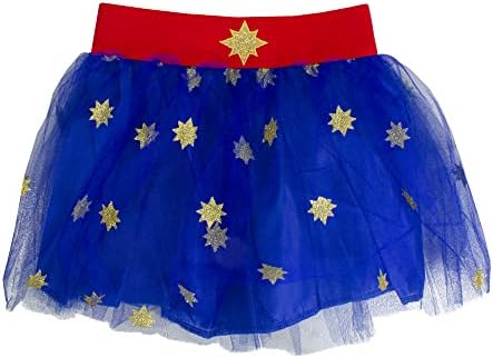Captain Marvel Costume Tutu for Girls Halloween Playdate