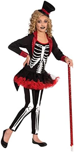 Girl Ghoul Miss Bone Jangles Child Costume