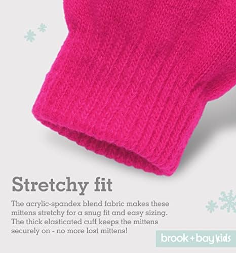 Cozy Toddler Mittens Soft Stretchy and Grows with Them