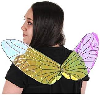 Elope Holographic Costume Fly Wings for Kids and Adults Standard