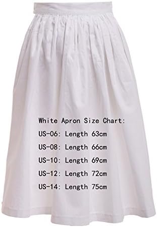 GRACEART Kids Colonial Apron Costume
