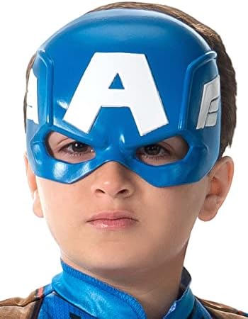 Captain Americas Half Mask - Fun Annotation - Captain Americas Mask for Kids