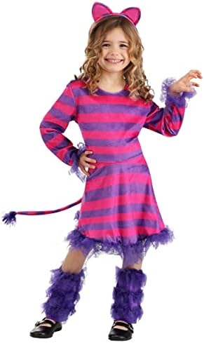 Mischievous Cheshire Cat Costume for Girls