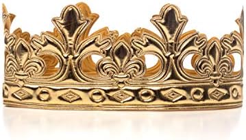 Golden Prince and King Crowns Costume Accessory